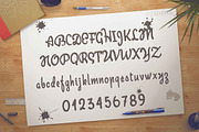 Mono line 01 font, a Handwritten Font by zao4nik (Thumbnail 2 of 5)