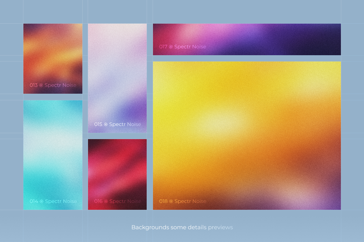 Spectr Noise  Background Set, a Background Graphic by Digital Blood (Photo 4 of 16)