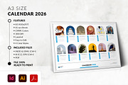 A3 Calendar 2026, a Stationery Template by MstArtwork (Thumbnail 5 of 5)
