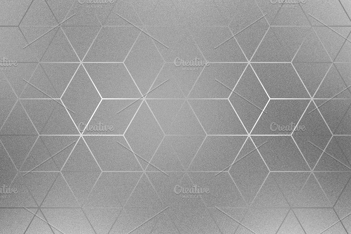 Geometric Metallic Background, a Background Graphic by rpdesignstudio