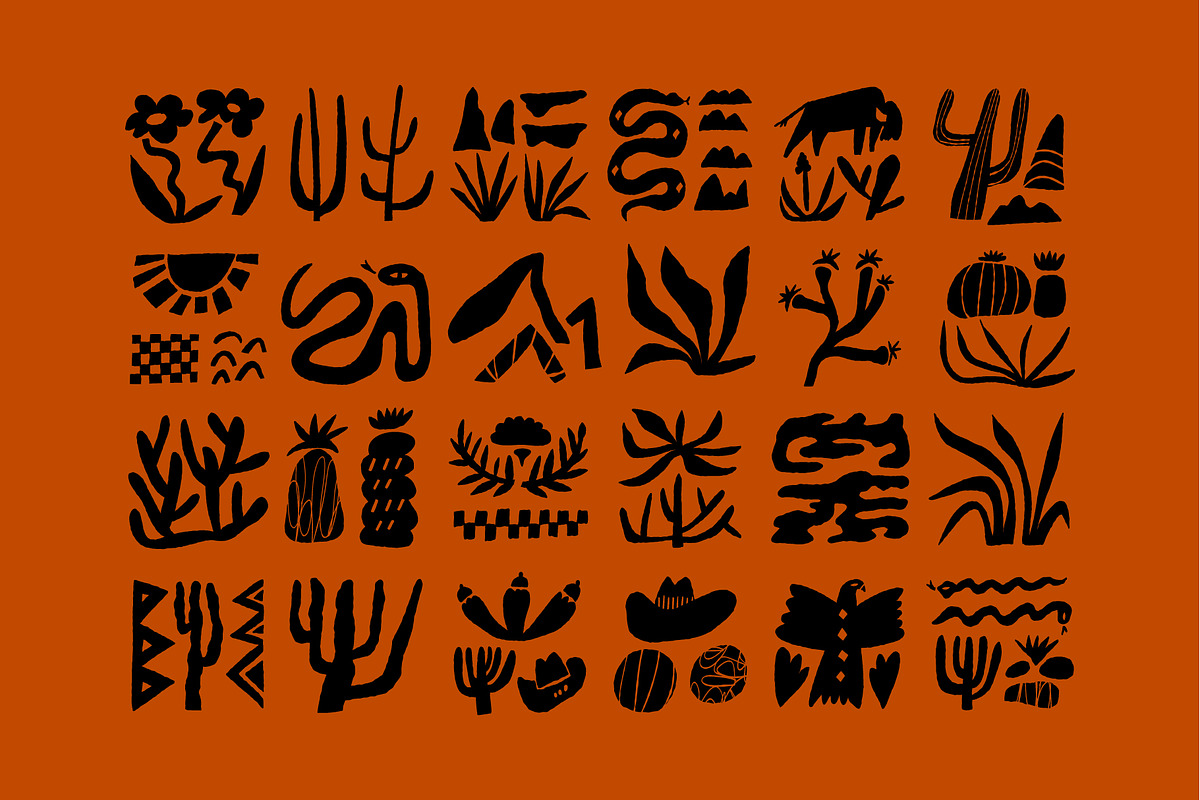 Texas Clipart | Hand Drawn Shapes, a Decorative Illustration by Favete Art (Photo 7 of 23)