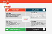 SWOT Pack 1 PowerPoint Template, a Presentation Template by Yes Presentations (Thumbnail 1 of 8)