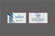 Corporate Business Cards, a Business Card Template by DESIGNSKIT (Thumbnail 2 of 2)