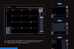 Life LCARS Undated Digital Planner