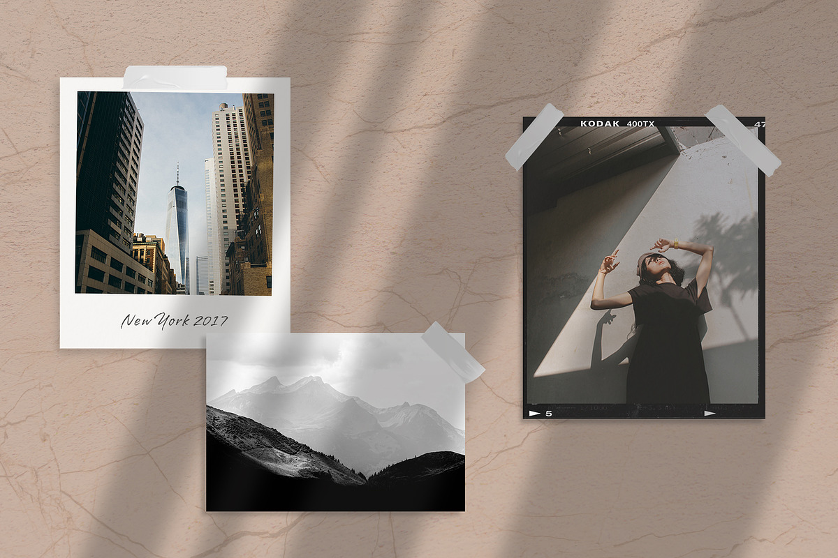 Mood Board Mockups, a Product Mockup by Digital Breath templates (Photo 2 of 8)