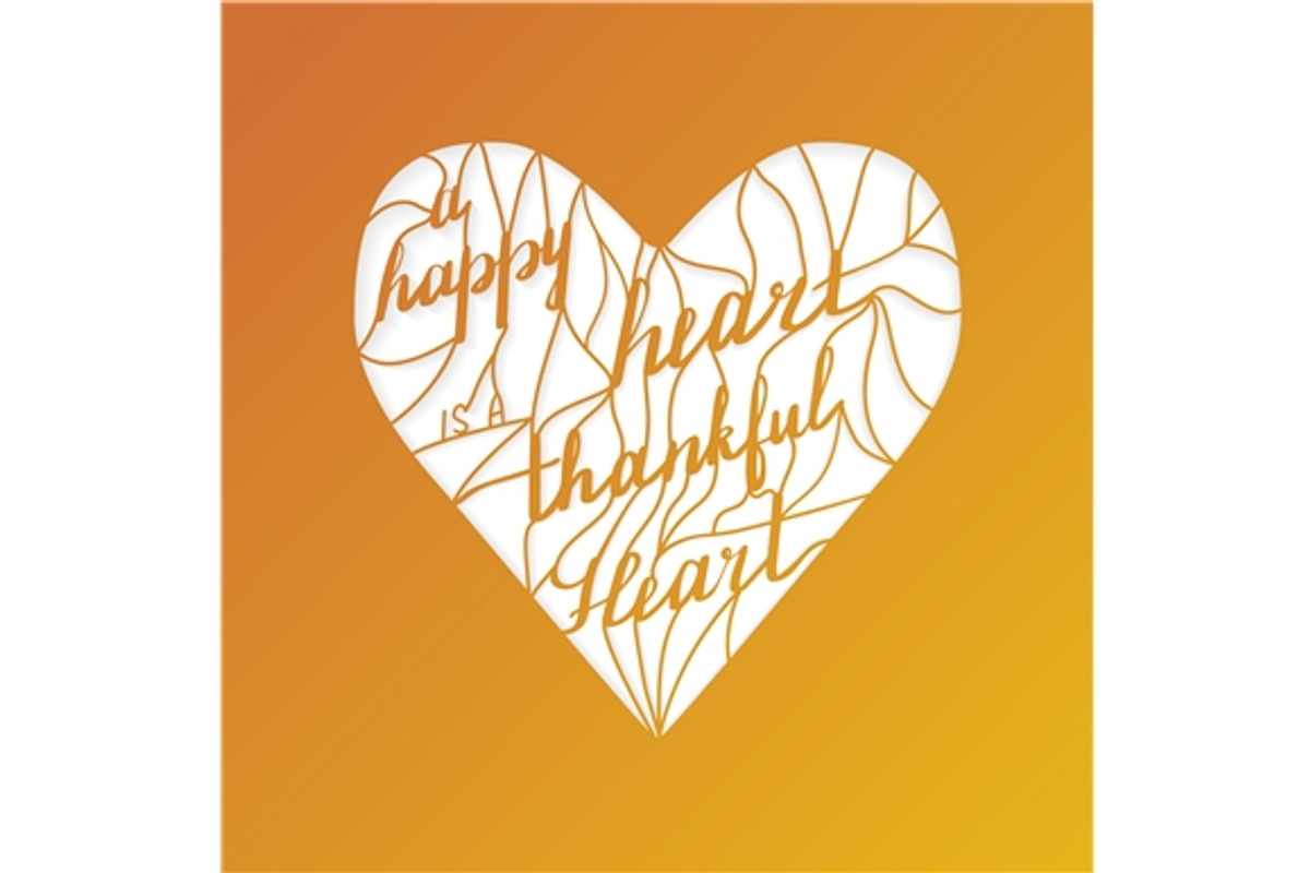 5 Thanksgiving laser cut templates, a Decorative Illustration by Sunshine Art Shop (Photo 4 of 6)