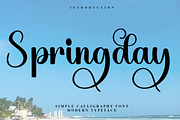 Springday, a Handwritten Font by InermediaSTUDIO (Thumbnail 1 of 8)