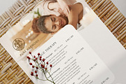 Massage Spa Price List & Flyer, a Marketing Template by White Dreamers (Thumbnail 6 of 10)