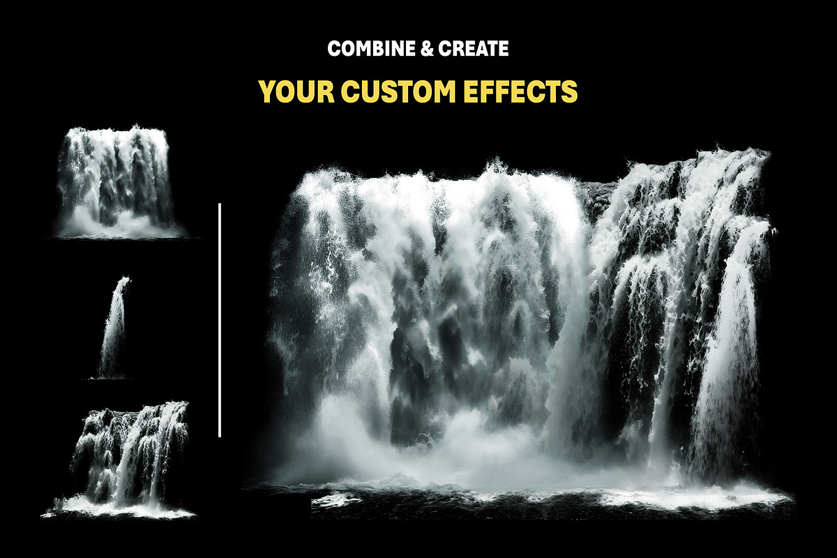 75+ PNG Cutout Waterfalls, an Object Graphic by Mikel Blazgad (Photo 6 of 9)
