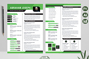 New Modern Resume | CV Template, a Resume Template by Attractive Resume (Thumbnail 2 of 3)