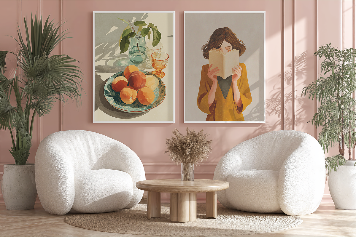 Eclectic Wall Art Prints Posters, a Background Graphic by JulsIst (Photo 4 of 12)