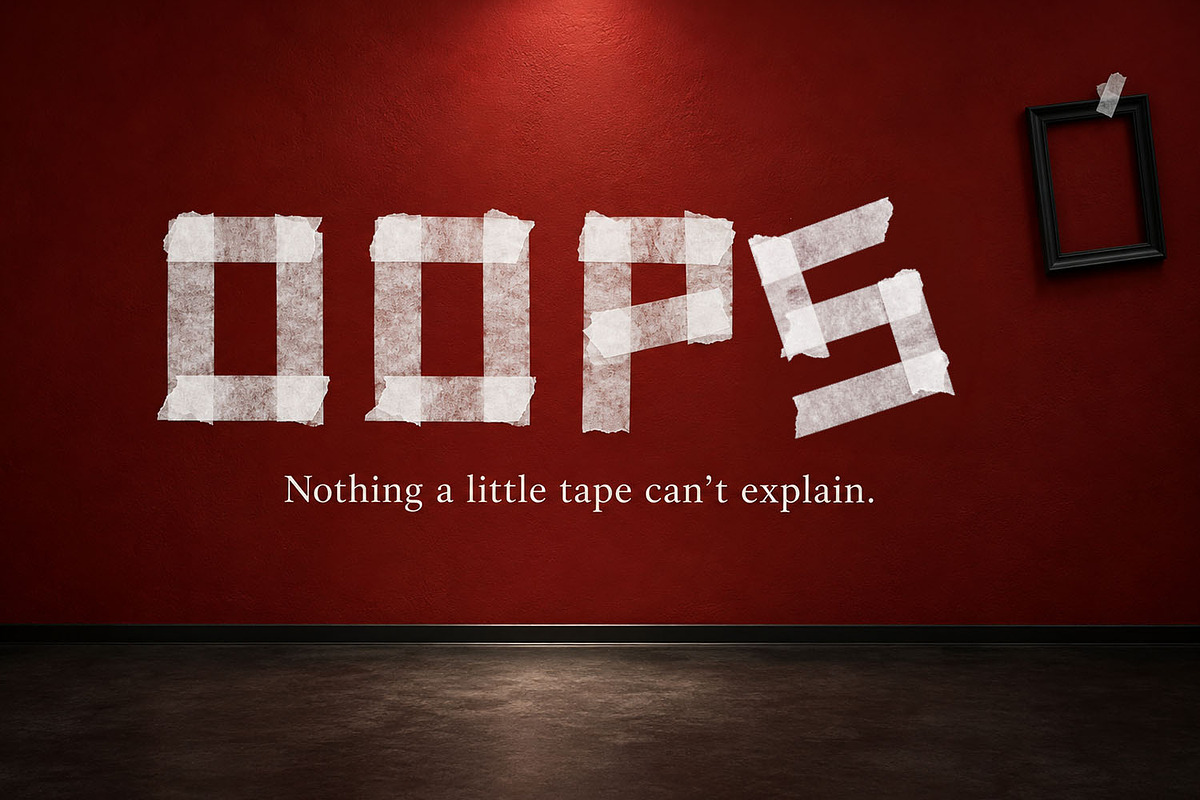 Tape White Font, a Sans Serif Font by Handmadefont (Photo 9 of 15)