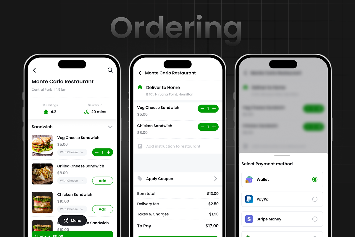 Food Ordering App | DeliFood preview 6
