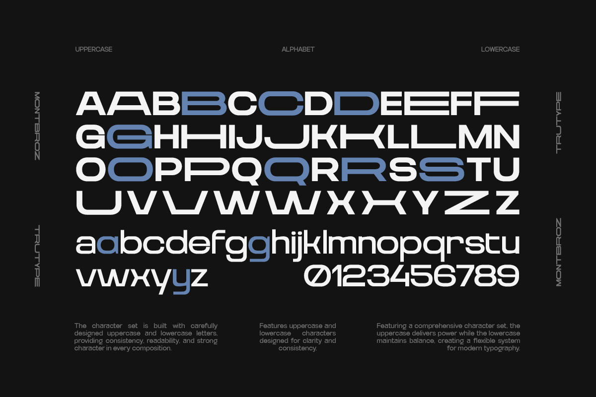 TRT Mont Broz Bold Modern Sans, a Sans Serif Font by truetype (Photo 2 of 15)