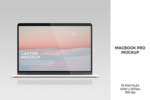 MacBook Pro Mockup, a Mac Mockup by graphicpages