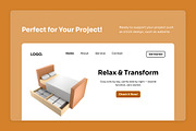 Small Apartment Storage 3D Icons, an Object Illustration by twinstd (Thumbnail 5 of 6)