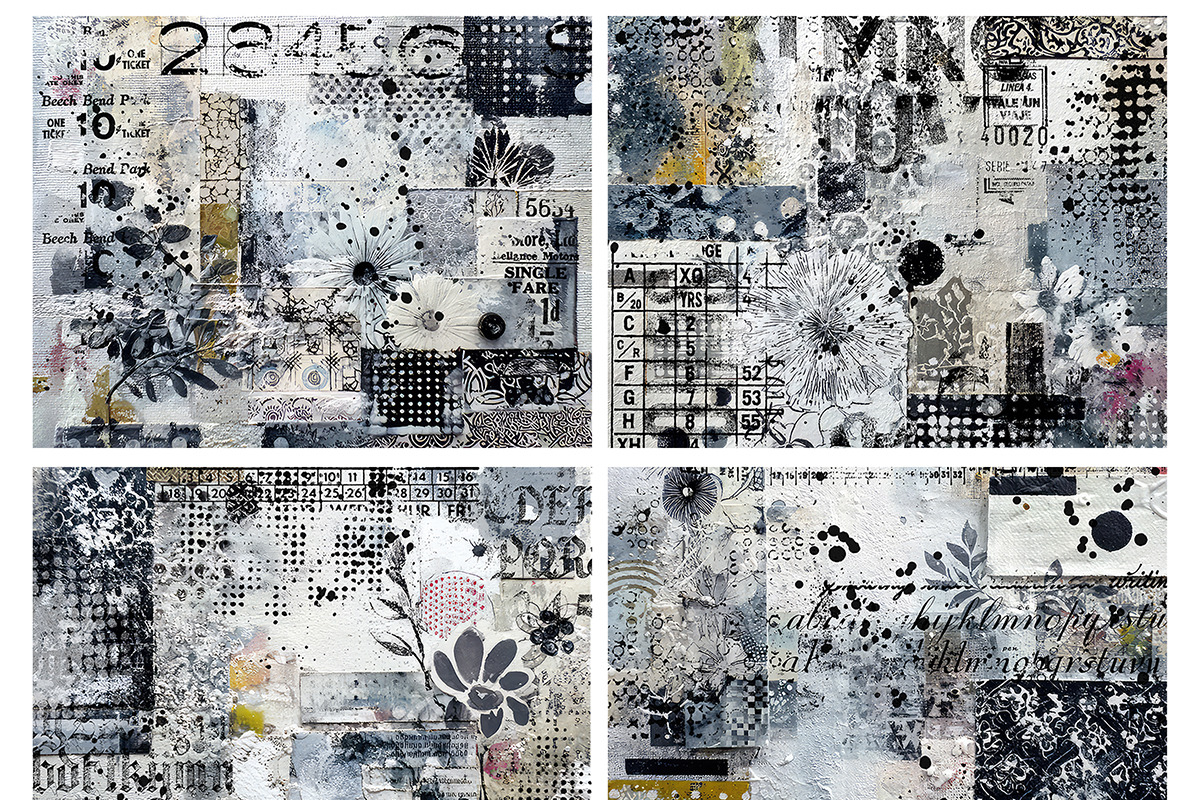 Art Journal Abstracts 1 Textures, a Texture Graphic by Polka Dot Pixels (Photo 3 of 4)
