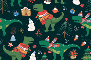 Dinosaur Christmas