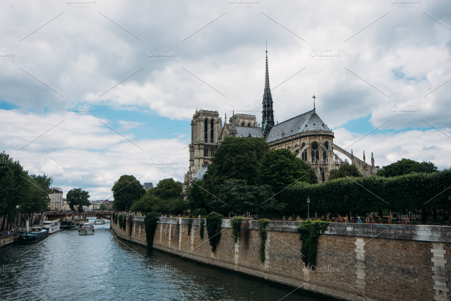Notre Dame Cathedral, a Photo by Alexandrulucian