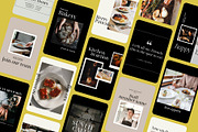 Restaurant Instagram Kit | Canva, a Social Media Template by Rose & Co. (Thumbnail 6 of 7)