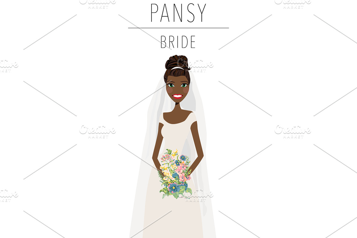 Bride Portrait Creator | Wedding Art, a Person Illustration by Lauren Lesley Studio (Photo 21 of 29)
