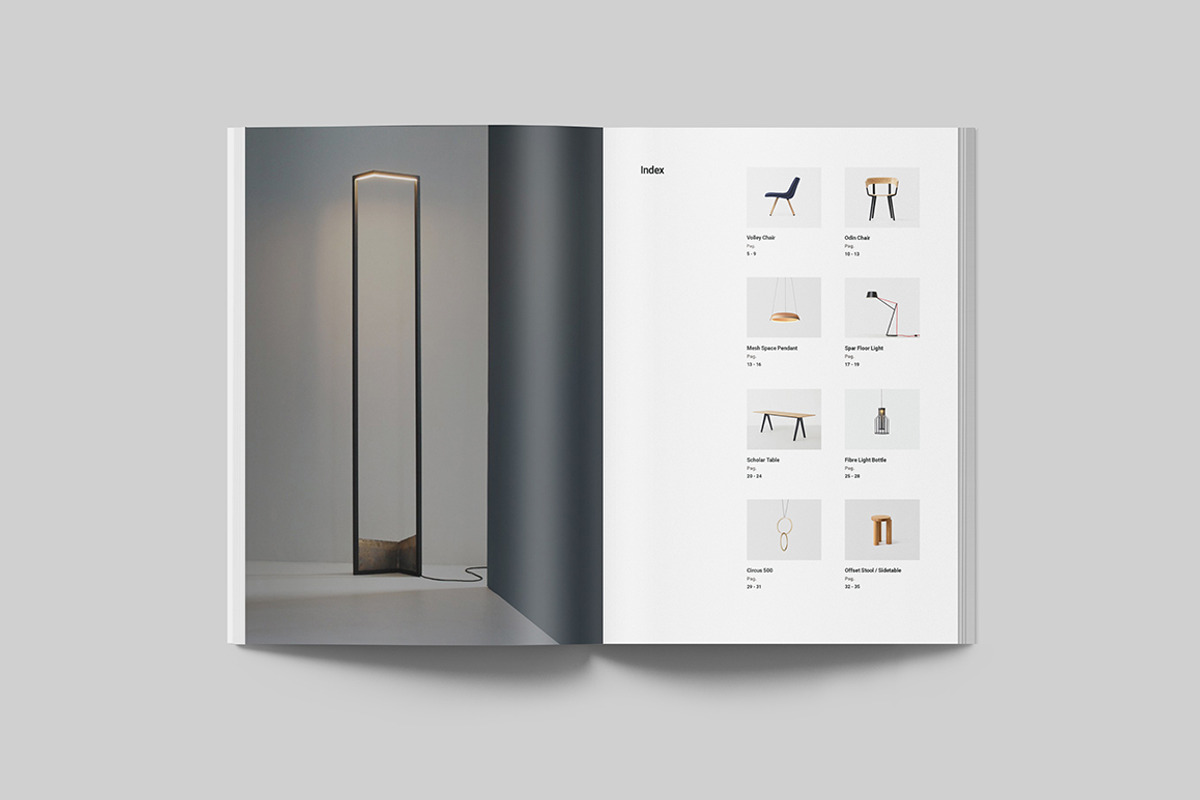 Nordic - Portrait Catalog Template, a Brochure Template by Jorge Lima (Photo 3 of 18)