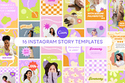 Bright & Bold Instagram Templates, a Social Media Template by Yamurchik (Thumbnail 3 of 9)