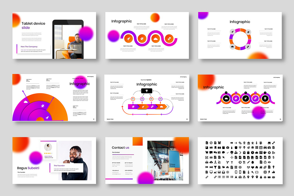 Hermi - Business Google Slide Templa, a Presentation Template by Dens Creative Studio (Photo 5 of 6)