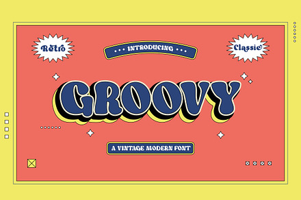 Vintage Modern Font, a Script Font by Graphue