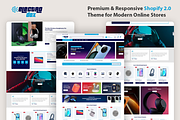 Electronic and Gadget Shopify Theme, a Shopify Template by LogicGo Shopify Experts (Thumbnail 1 of 6)