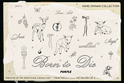 Born to die. Line art, an Object Graphic by Purple (Thumbnail 1 of 11)