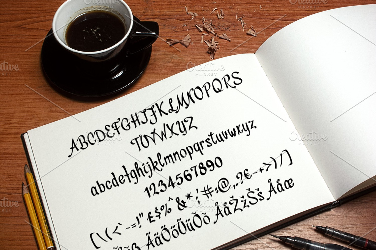 Divat Font preview 6
