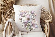 Whimsical Spring Flower Clipart, an Illustration by OK Design (Thumbnail 6 of 6)