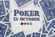 Poker In October Layered Color Font, a Serif Font by Roland Huse Design (Thumbnail 1 of 6)
