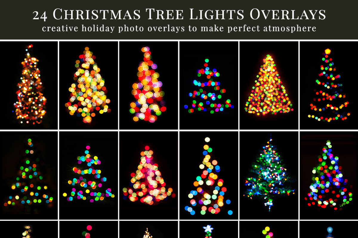Christmas Trees photo overlays, a Layer Style Add-On by BrownLeopard (Photo 4 of 8)