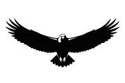 50 Flying Eagle Silhouette Vector Bu, an Illustration by Designs_River (Thumbnail 4 of 51)