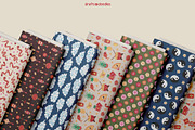 Lunar New Year Clipart and Patterns, a Seasonal Illustration by Drafts n Doodles (Thumbnail 8 of 12)