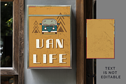 Van Life Adventure Retro Posters, a Decorative Illustration by lokfrid (Thumbnail 6 of 8)