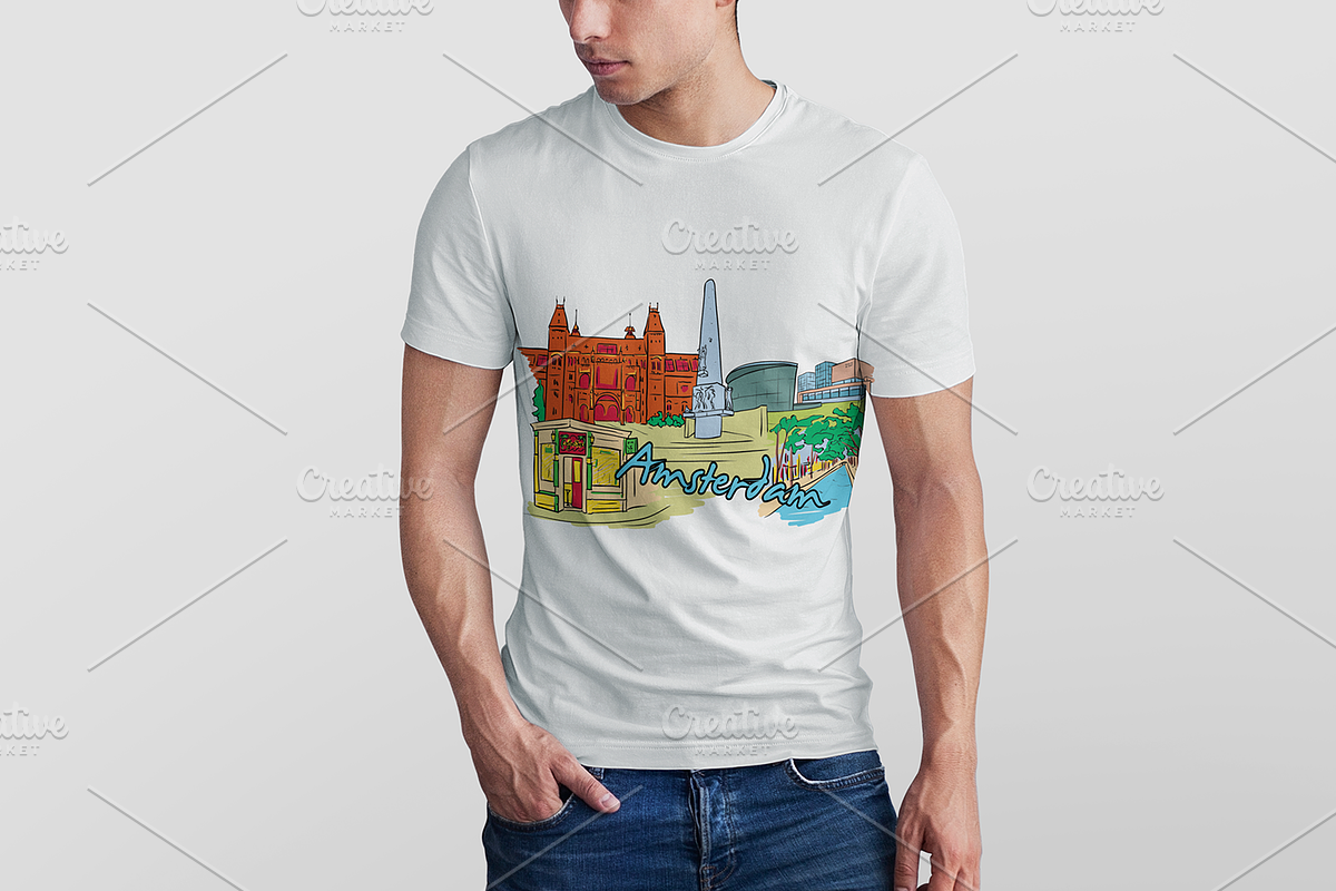 Famous cities-94 illustrations-01156, an Illustration by canve (Photo 4 of 8)