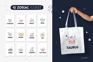 Zodiac Stars Font Duo