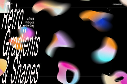 Retro Gradients & Shapes