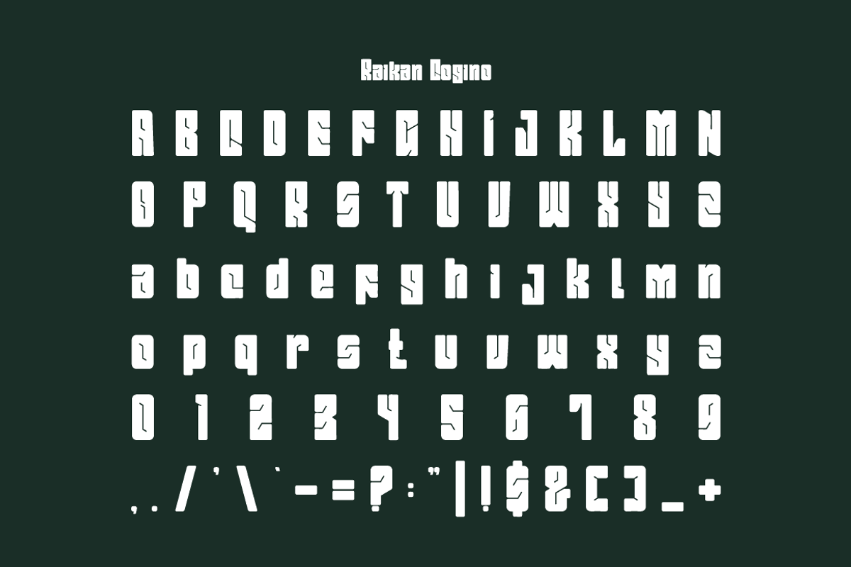 Raikan Cogino - Round Bold Font, a Sans Serif Font by Iqsiart Studio (Photo 6 of 7)