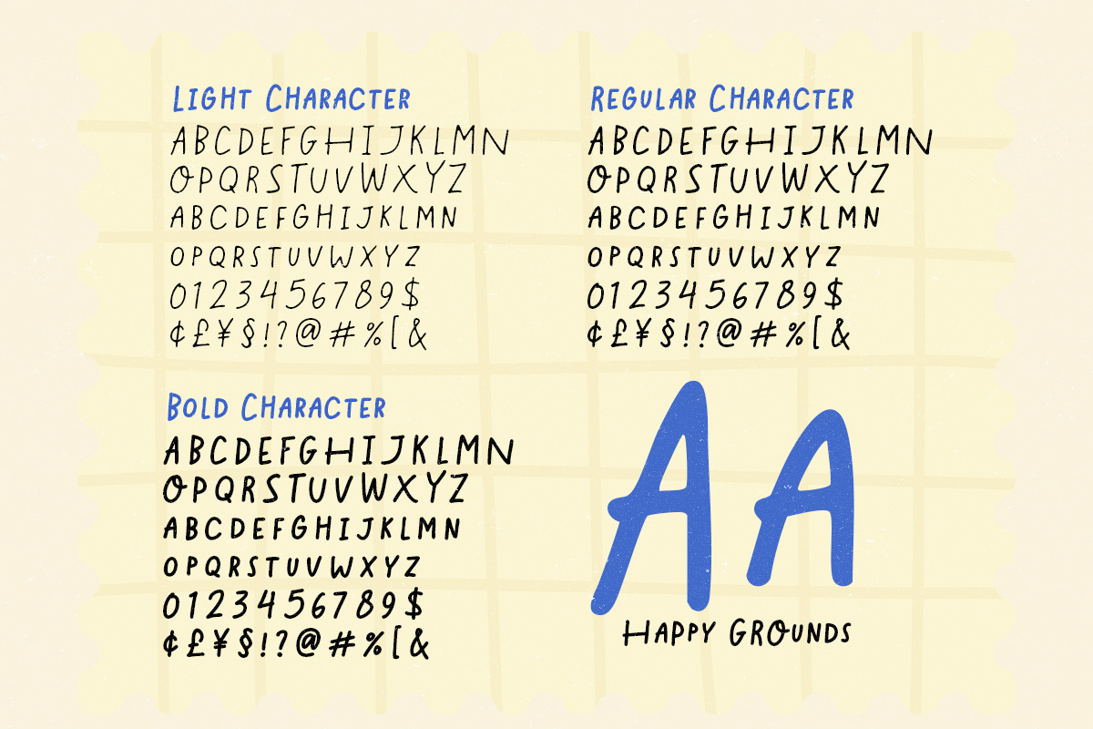 Happy Grounds - Quote Font, a Handwritten Font by Bale Type (Photo 9 of 9)
