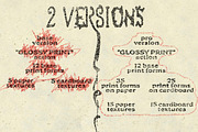 GLOSSY PRINT. Grunge action (V. pro), an Action Add-On by Textexp (Thumbnail 6 of 14)
