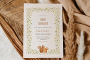 Watercolor Woodland Mom & Baby Set, an Animal Illustration by Jenteva Art (Thumbnail 6 of 14)