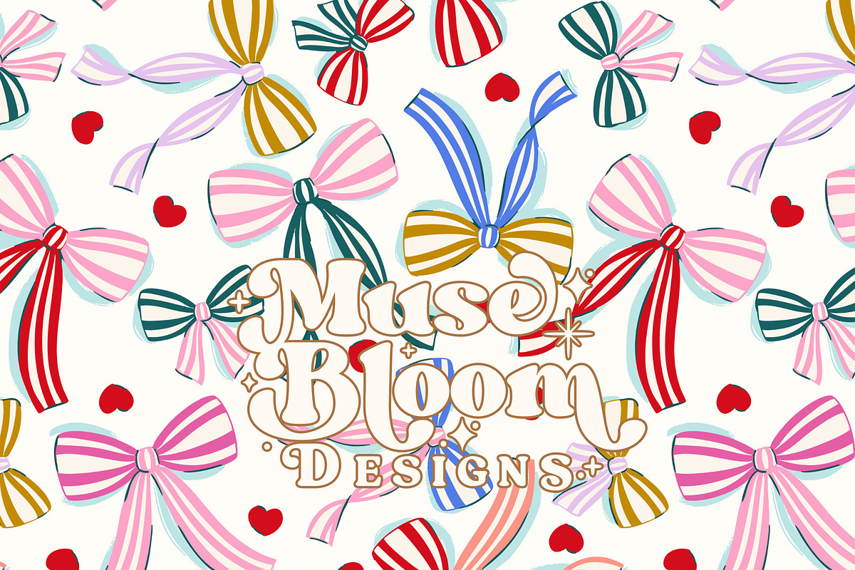 Snowflakes Holidays Seamless Set, a Pattern Graphic by MuseBloomDesigns (Photo 3 of 29)