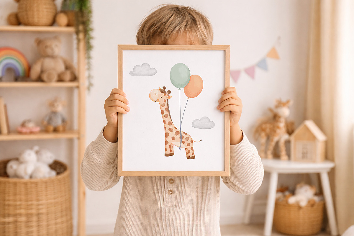 Safari Animals Watercolor clipart, an Animal Illustration by ElenaPlatovaArt (Photo 13 of 15)