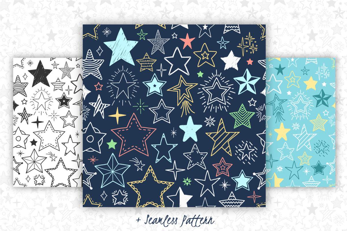 Hand Drawn Stars, a Graphic by PixMarket (Photo 3 of 6)