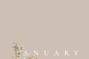 ANIMATED Watercolor Foliage & Gold, a Decorative Illustration by January Bloom (Thumbnail 9 of 12)