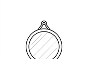 42 Minimal Bedroom Essentials Icons, an Outline Icon by adenpinkstore (Thumbnail 9 of 12)